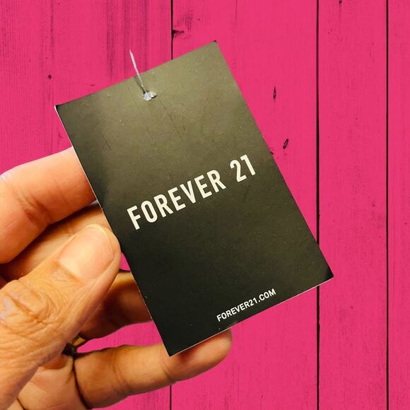 New Forever 21 Tie Tank Top Blouse Shirt Summer Fairy Skater Grunge Hippie Boho - Picture 6 of 6